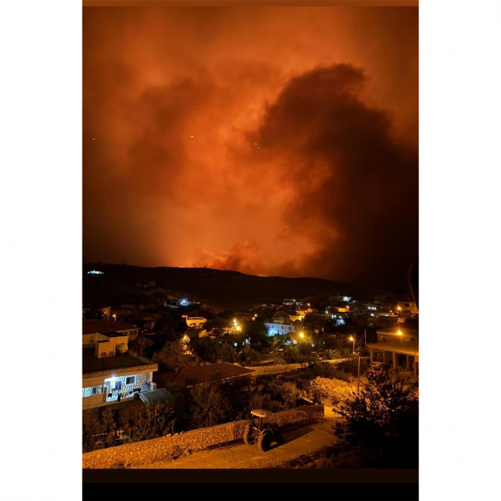 Diyarbakır-Mardin arasında geniş çaplı yangınlar çıktı: Yaralılar var