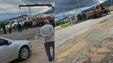 Siirt'te iki aracın karıştığı kazada araçlar kullanılamaz hale geldi!